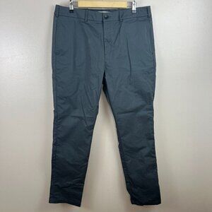 Hill City Everyday Tech Comfort Flex Pants Size 36x31 Gray Chino Work Office